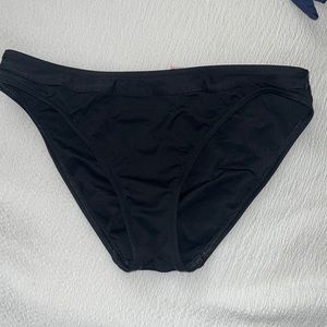 plain black victoria's secret bikini bottoms